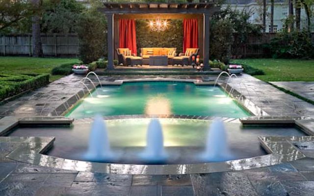 Ground Level Decks for Houston Landscape Plans