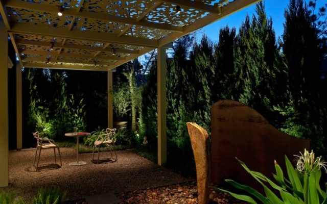How a Metal Gazebo Compliments Contemporary Gardens and Art
