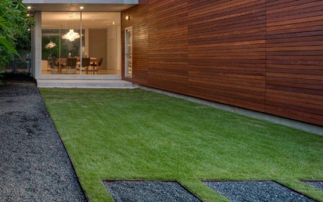 Rice Village Modern Landscape Design Case Study