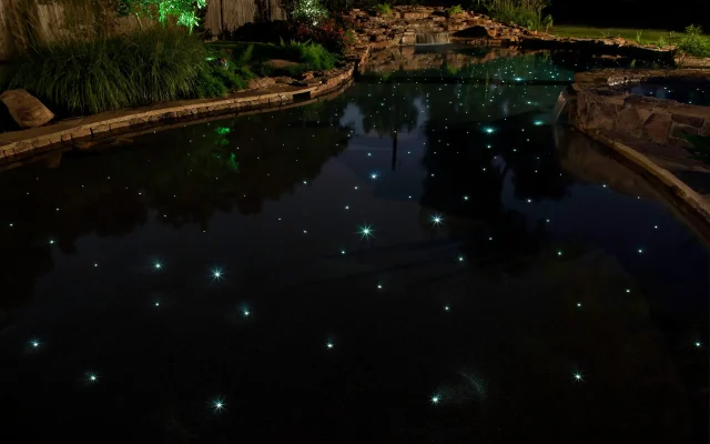 Illuminate Your Pool with Fiber Optic Star Lights