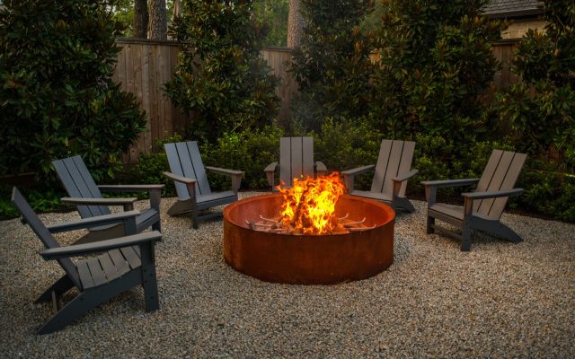 Outdoor Fireplace Design